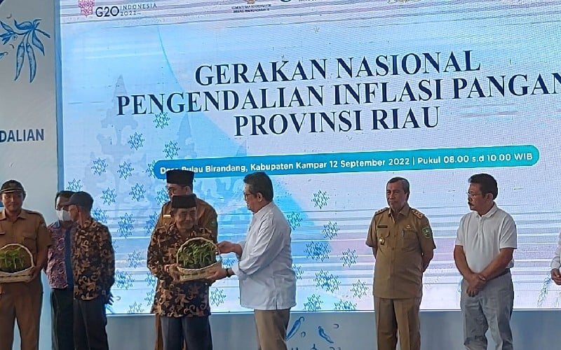  Kendalikan Inflasi, TPID Riau Kini Gandeng BUMDes Pangan