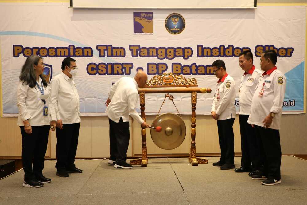  Peresmian Tim Tanggap Insiden Siber CSIRT - BP Batam