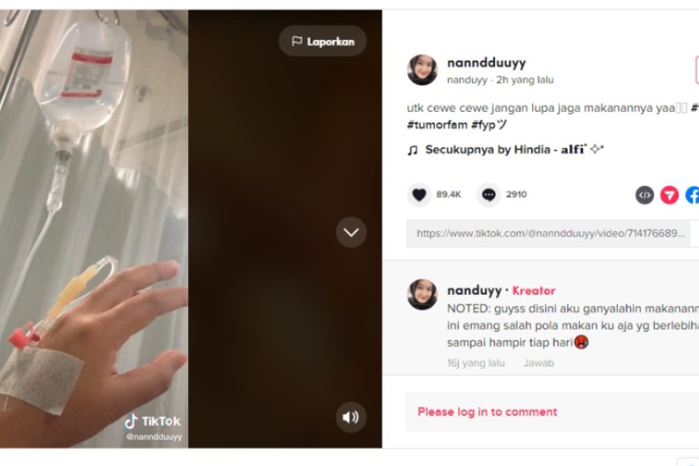  Viral! Kreator TikTok Makan MSG Terserang Tumor Jinak, Apakah Benar? 