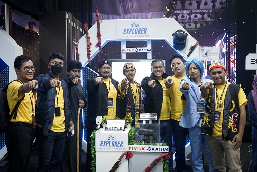  Usung Inovasi Remote Ampere Adjuster, Tim I-Weld Pupuk Kaltim Juara Dua Kategori PI Competent PIQI 2022