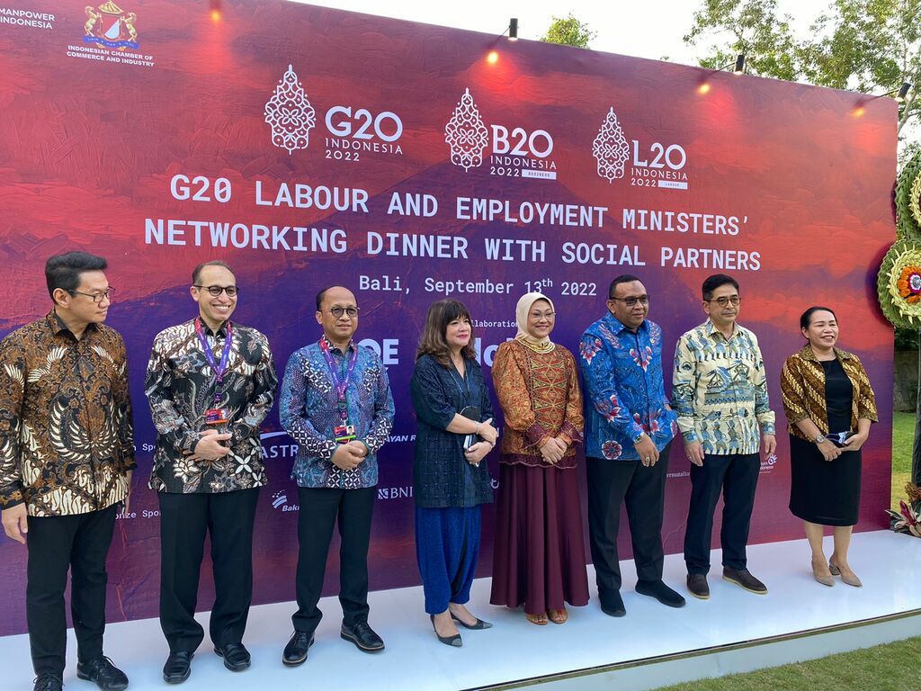  Kolaborasi B20-L20 Indonesia Dukung Pemulihan Sektor Ketenagakerjaan Global