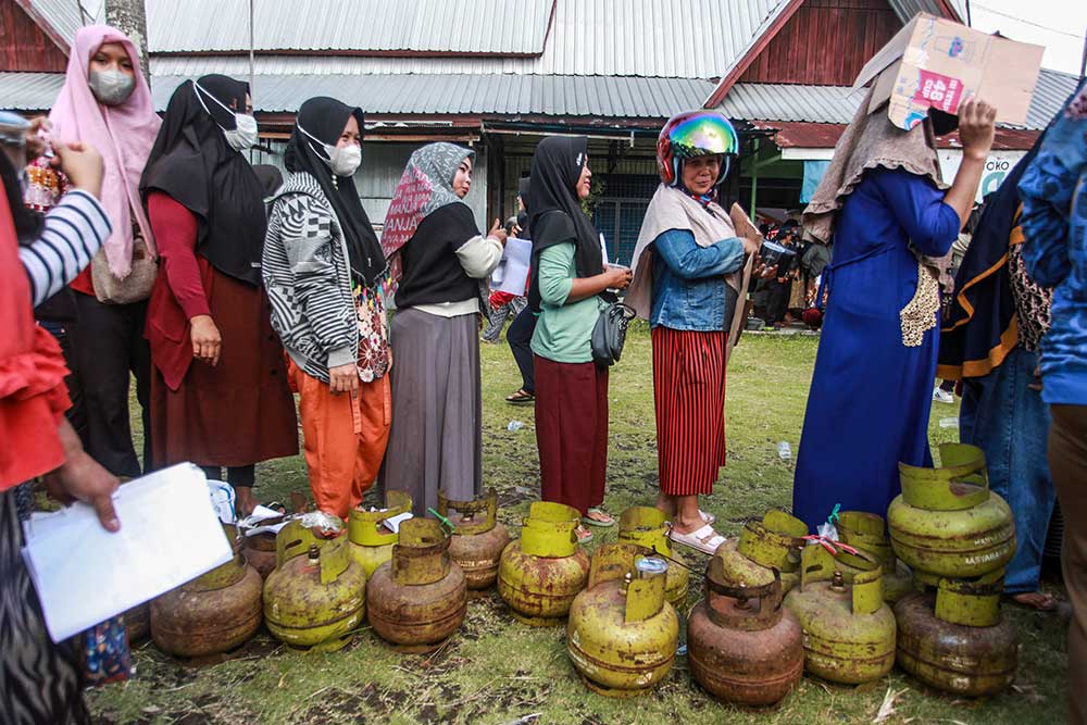  Jaga Laju Inflasi, Pemkot Palangka Raya Gelar Operasi Pasar Gas Elpiji di 30 Kelurahan
