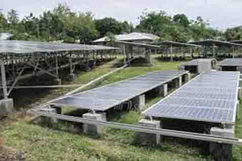 Instalasi listrik energi surya/Istimewa