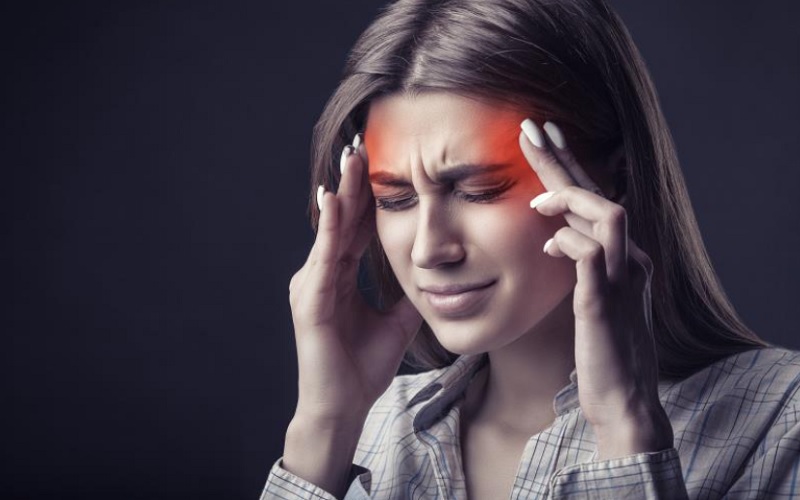 Ilustrasi migrain atau sakit kepala/mims.com