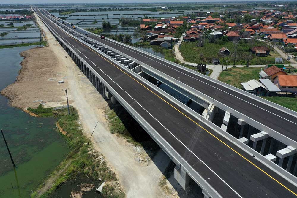 PTPP Akan Selesaikan Proyek Pembangunan Jalan Tol Semarang Demak Paket 2 Pada Akhir Tahun Ini