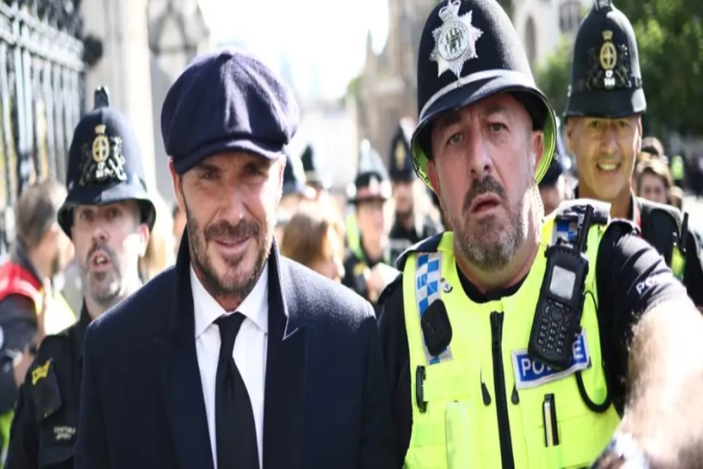  David Beckham Antre 12 Jam Demi Beri Pernghormatan Terakhir kepada Ratu Elizabeth II