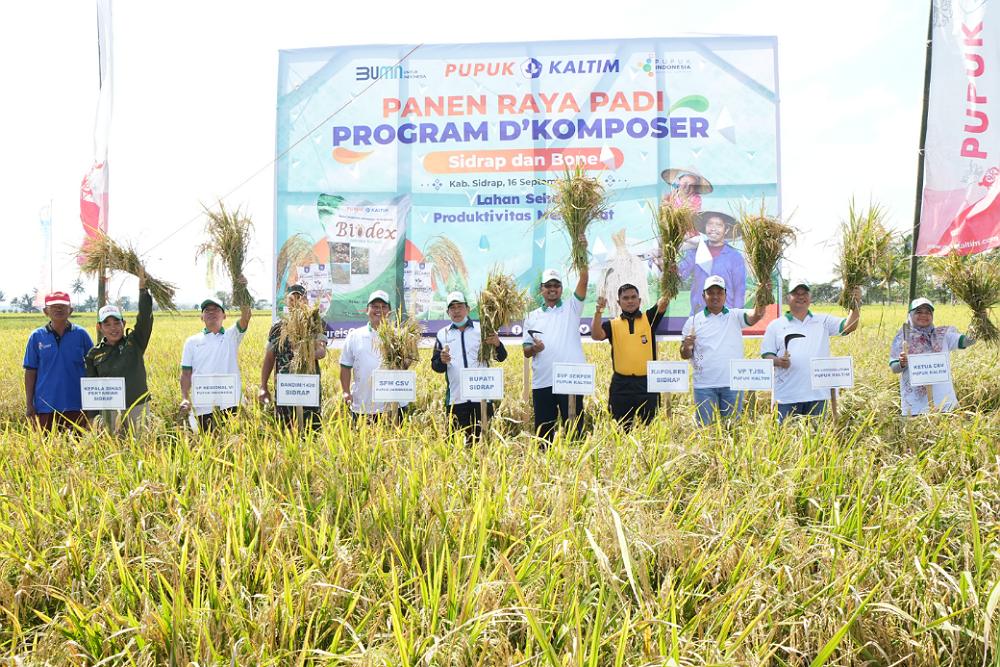  Dorong Dekarbonisasi Berbasis CSV, Pupuk Kaltim Gagas Program D\'Komposer
