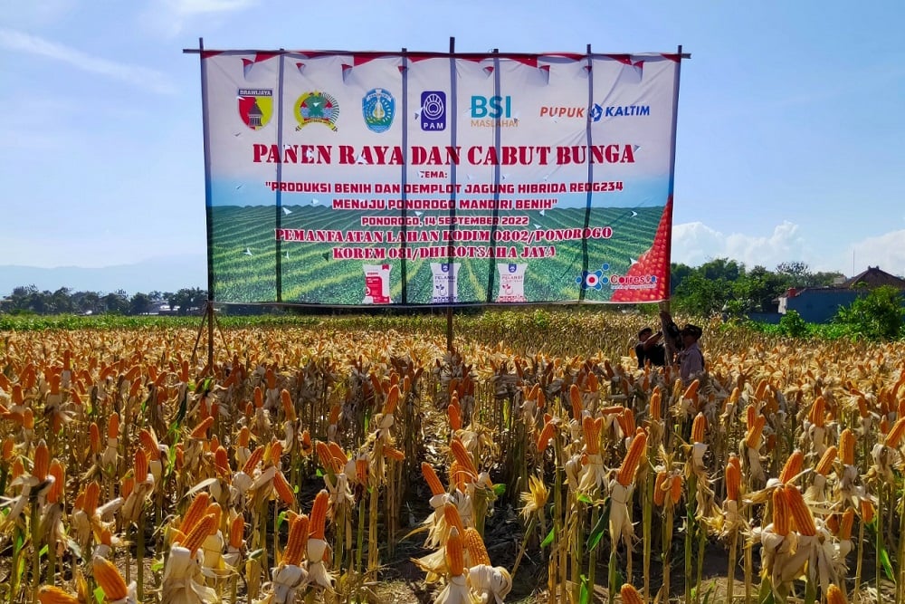  Sukseskan Ponorogo Mandiri Benih, Pupuk Kaltim Hadirkan Ragam Produk Unggulan