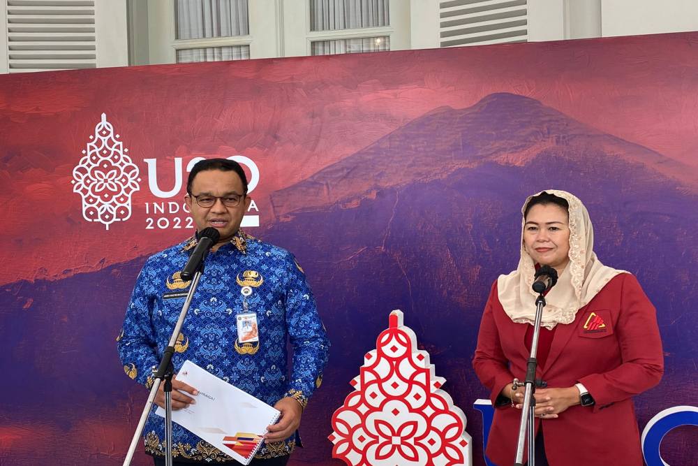  Anies Baswedan Terima Kunjungan Putri Gus Dur di Balai Kota, Bahas Apa?