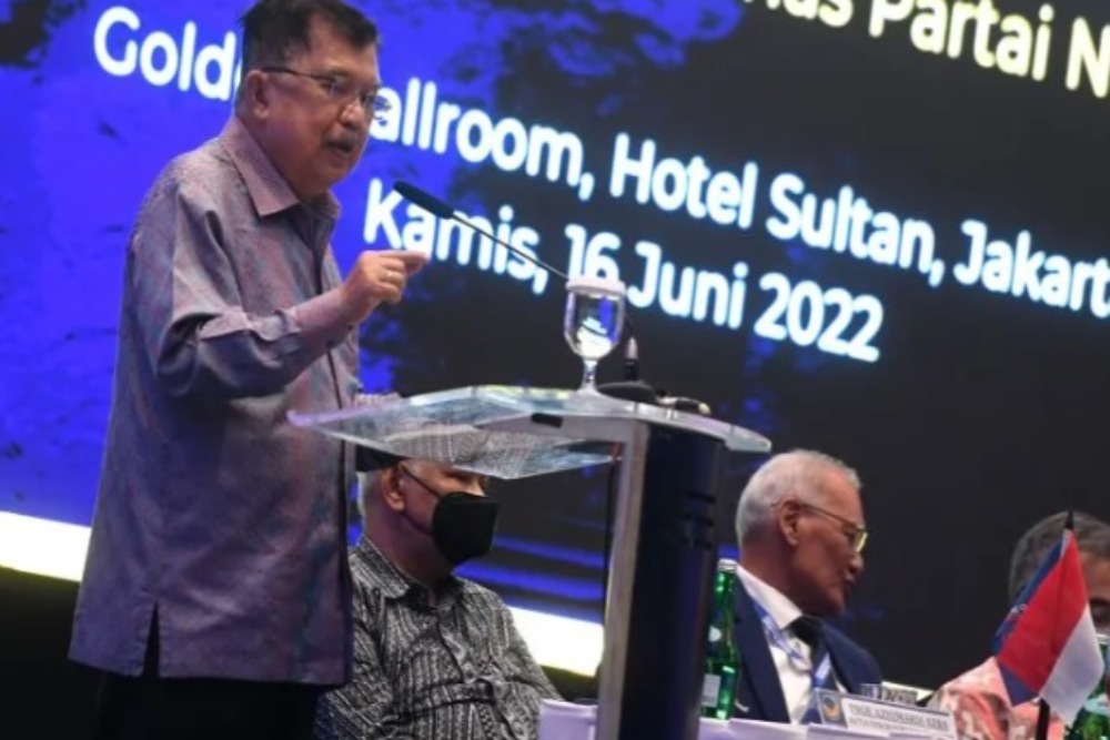  JK Dukung Airlangga Capres 2024, Cawapresnya Anies Baswedan?