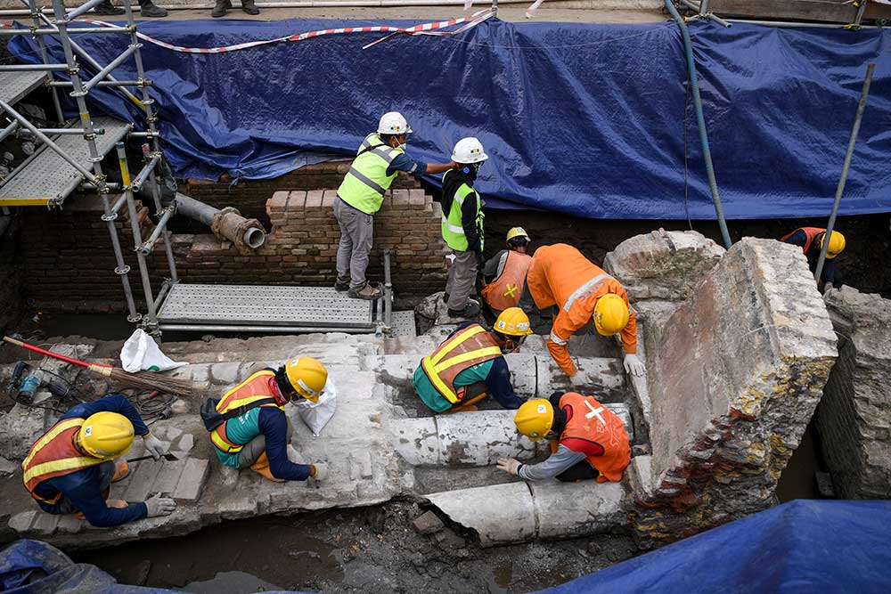  Penemuan Sejumlah Cagar Budaya di Proyek MRT Fase 2