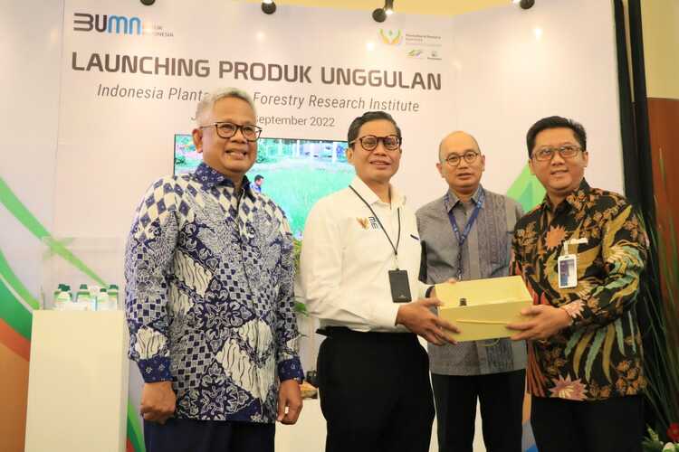 Peluncuran produk unggulan Holding Perkebunan Nusantara/ Istimewa 