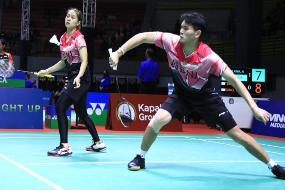  Indonesia International Series 2022, Adnan/Indah Raih Debut Kemenangan