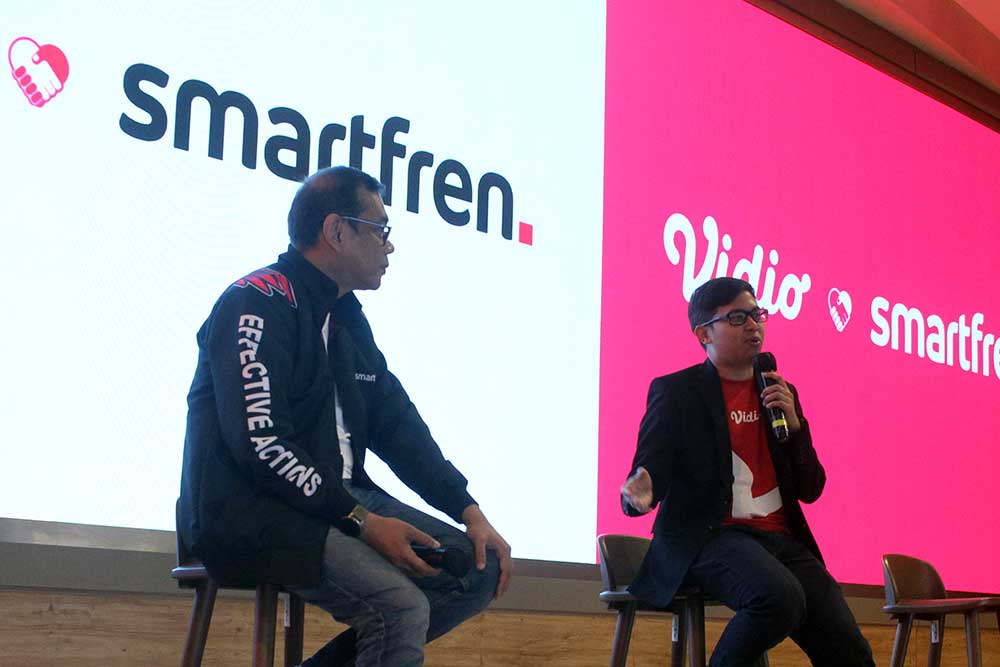  Peluncuran Paket Kolaborasi Smartfren-Vidio