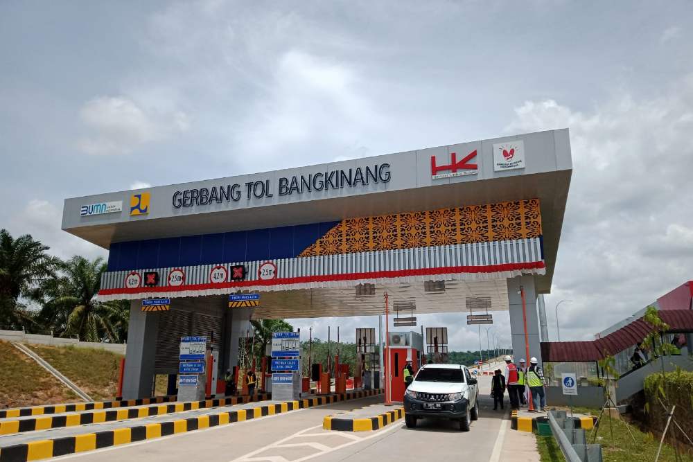  Ruas Tol Pekanbaru-Bangkinang Terus Dikebut, Progres 84 Persen