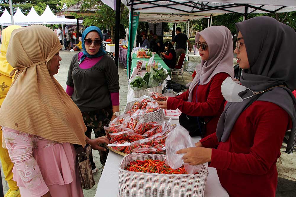  Tekan Laju Inflasi, Dinas Ketahan Pangan Sulawesi Selatan Gelar Bazar Pangan Murah