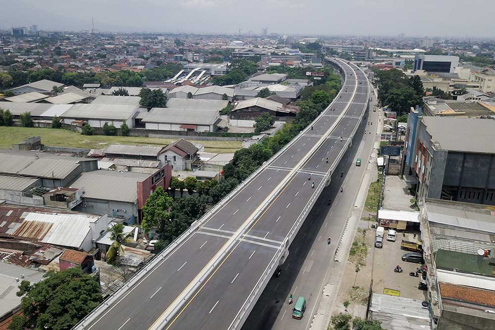  Kementerian PUPR Lakukan Uji Laik Fungsi Jalan Layang Kopo di Bandung