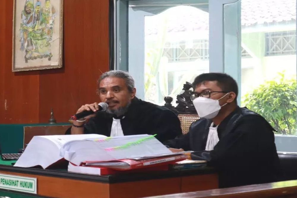Tersangka kasus suap Hakim Agung Sudrajad Dimyati, Yosep Parera./JIBI-Tangkapan Layar IG