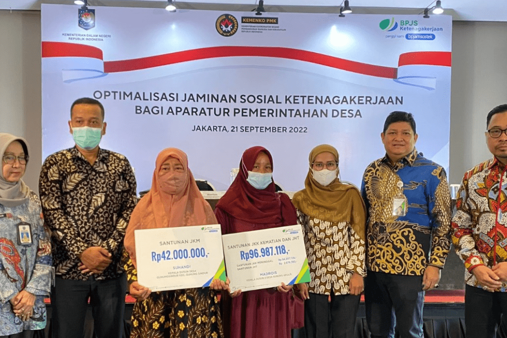  Kemendagri Canangkan Perlindungan Program BPJS Ketenagakerjaan, 1 Desa 100 Pekerja Rentan