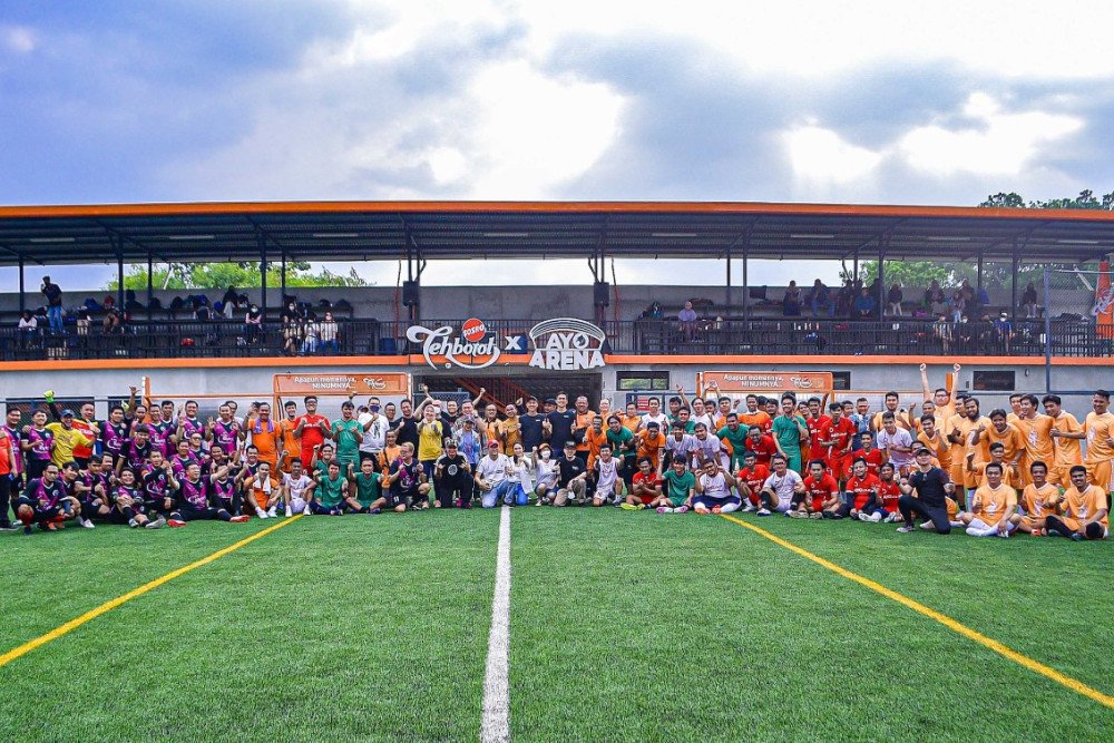  Lapangan di Taman Budaya Sentul Berganti Ganti Nama Jadi Tehbotol Ayo Arena