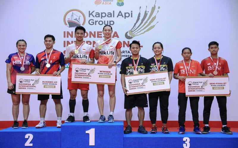  Indonesia International Series 2022: Dejan/Gloria Sukses Petik Gelar Kedua