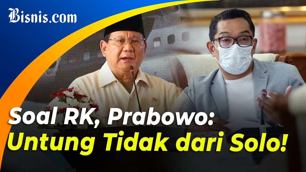  Prabowo Puji Sosok Ridwan Kamil, Kode Keras?