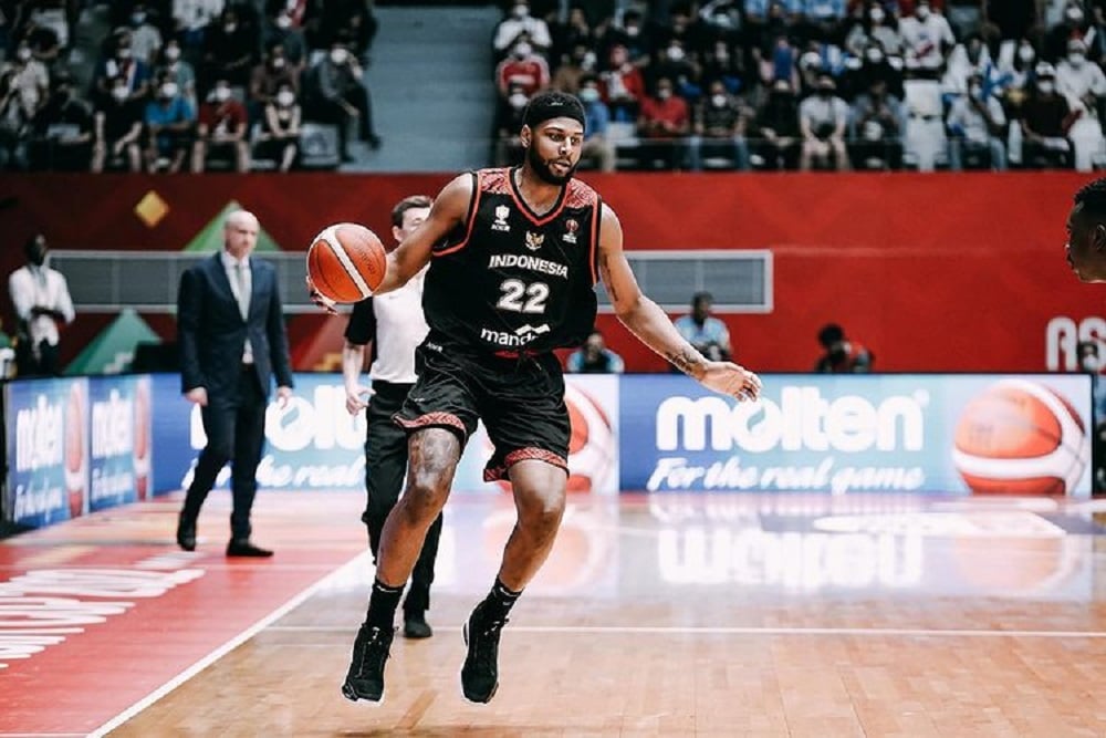 Marques Bolden, pemain naturalisasi timnas Basket Indonesia/Instagram Marques