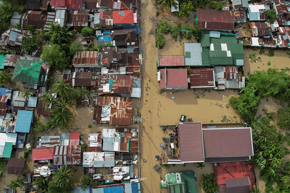  Banjir Filipina Tewaskan Sedikitnya Lima Orang