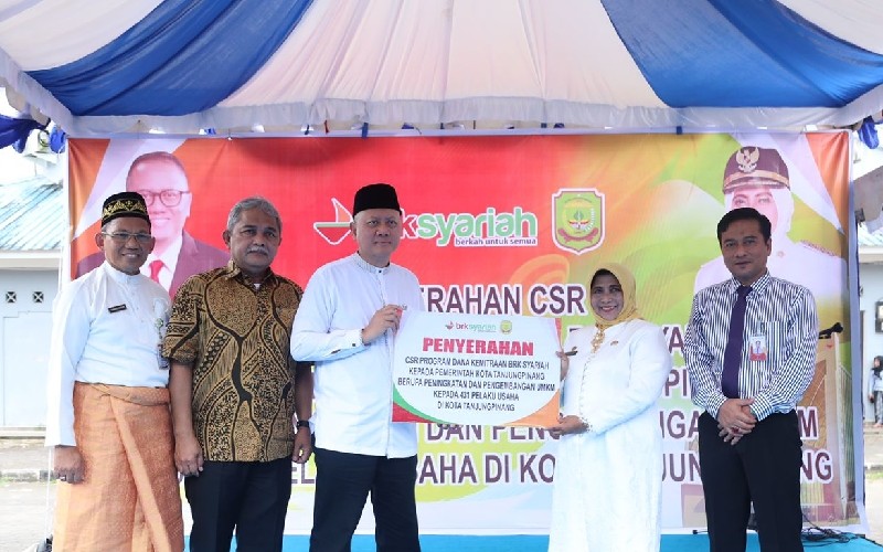  BRK Syariah Serahkan CSR Kepada 431 Pelaku UMKM di Kota Tanjungpinang