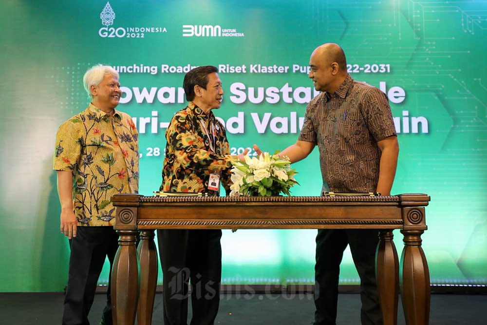  PT Pupuk Indonesia (Persero) Luncurkan Roadmap Riset Klaster Pupuk Periode 2022-2023