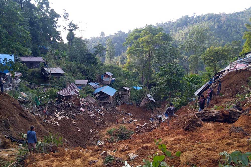  Tim SAR Masih Mencari Korban Longsor Kawasan Tambang Emas Rakyat di Kalimantan Selatan