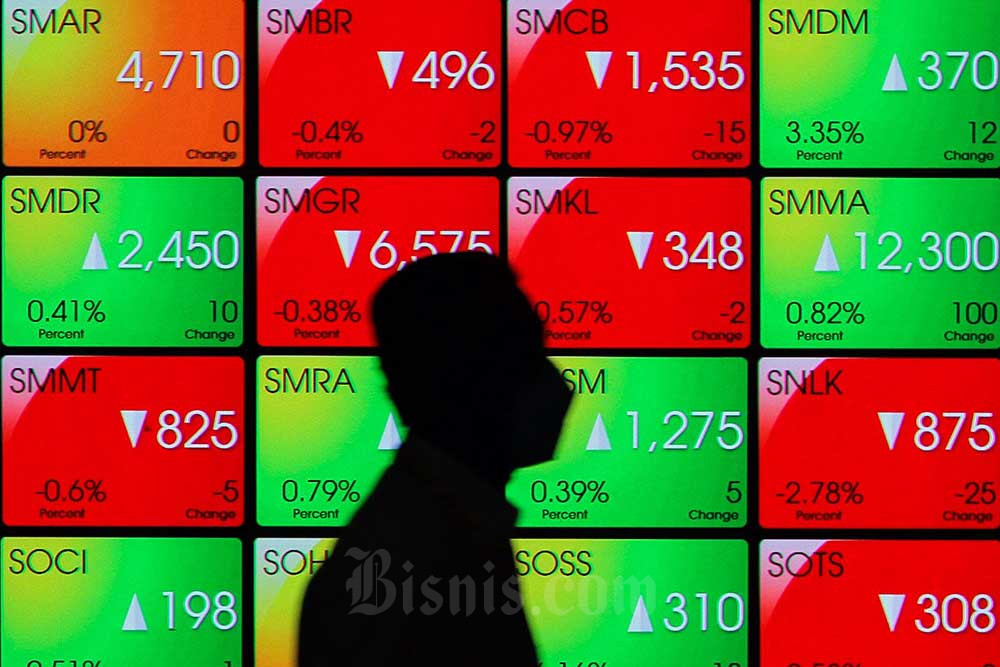  IHSG Ditutup Melemah 5 Hari Beruntun, Saham GOTO & ARTO Longsor