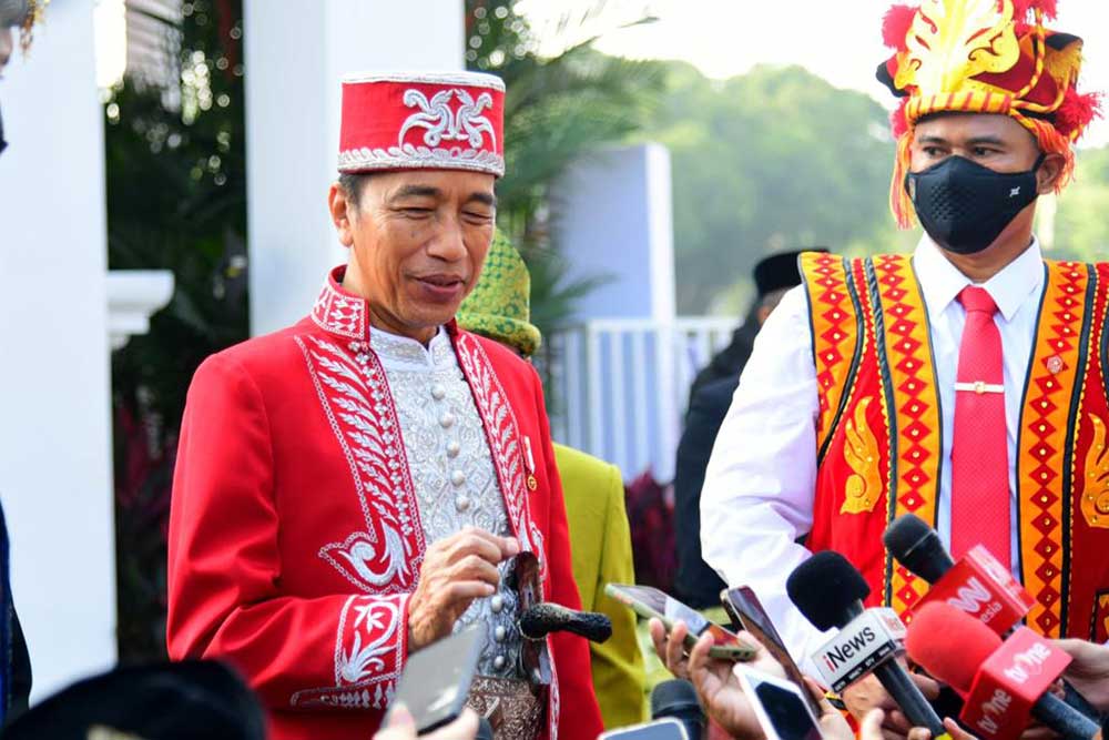  Jokowi Pastikan Indonesia Terus Pegang Teguh Nilai Pancasila