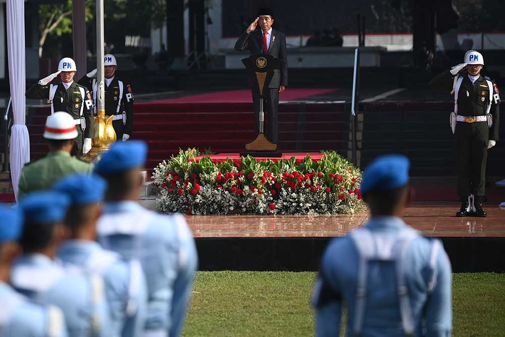  Presiden Jokowi Pimpin Upcara Peringatan Hari Kesaktian Pancasila Tahun 2022