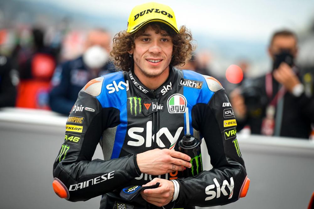  MotoGP Thailand 2022, Melihat Lagi Momen Rookie Tim VR46 Marco Bezzecchi Raih Pole