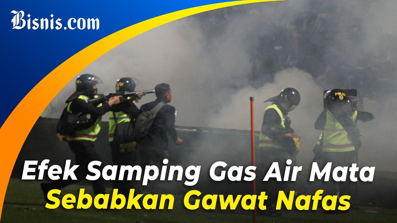  Mengenal Gas Air Mata, Alat Pengendali Kerumunan