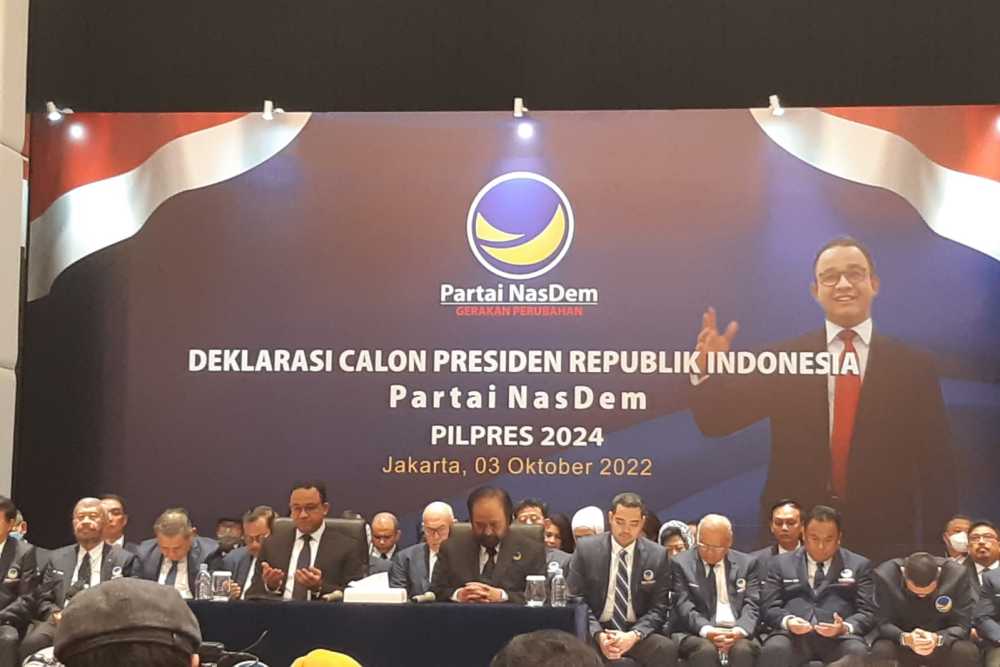  Sah! Anies Resmi Jadi Capres NasDem di Pilpres 2024