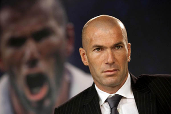 Zinedine Zidane - Reuters/Juan Medina
