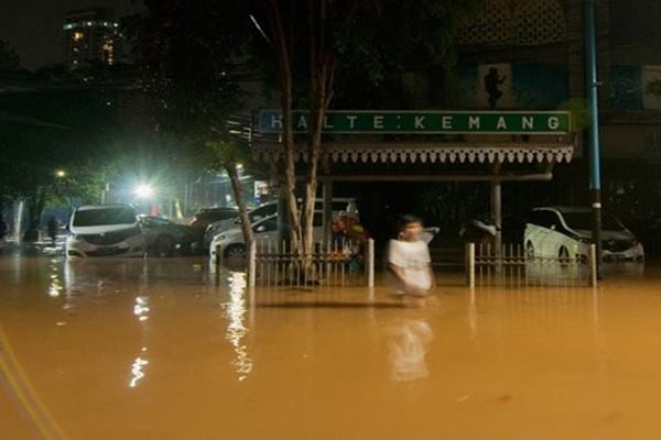 Ilustrasi Banjir./Antara