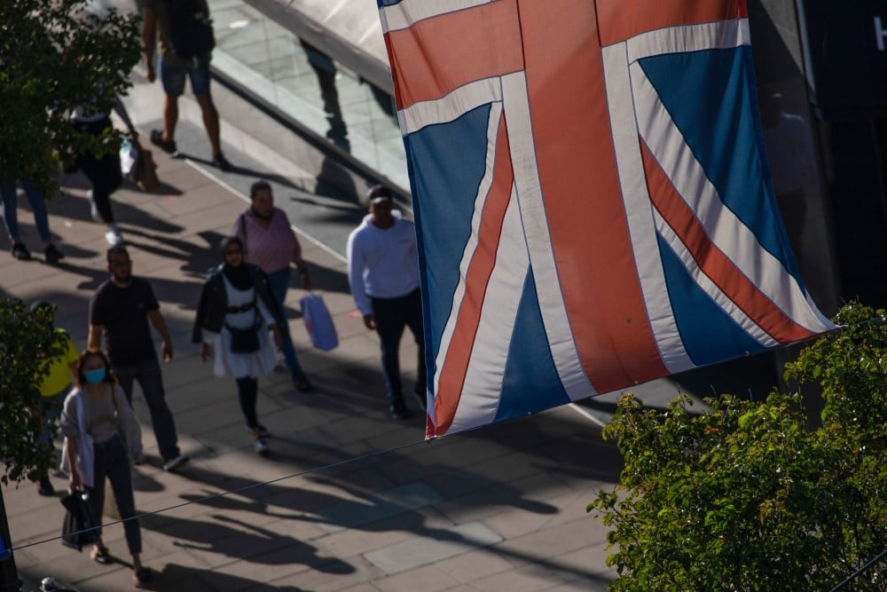 Bendera Inggris./Bloomberg