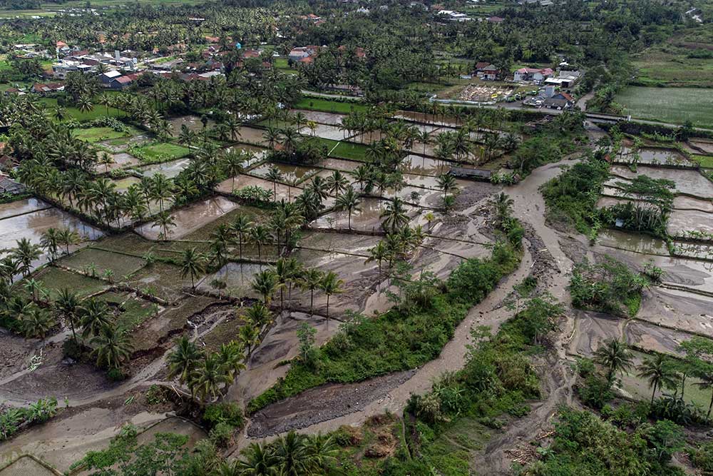  Lahan Pertanian di Tasikmalaya Rusak Diterjang Banjir Bandang