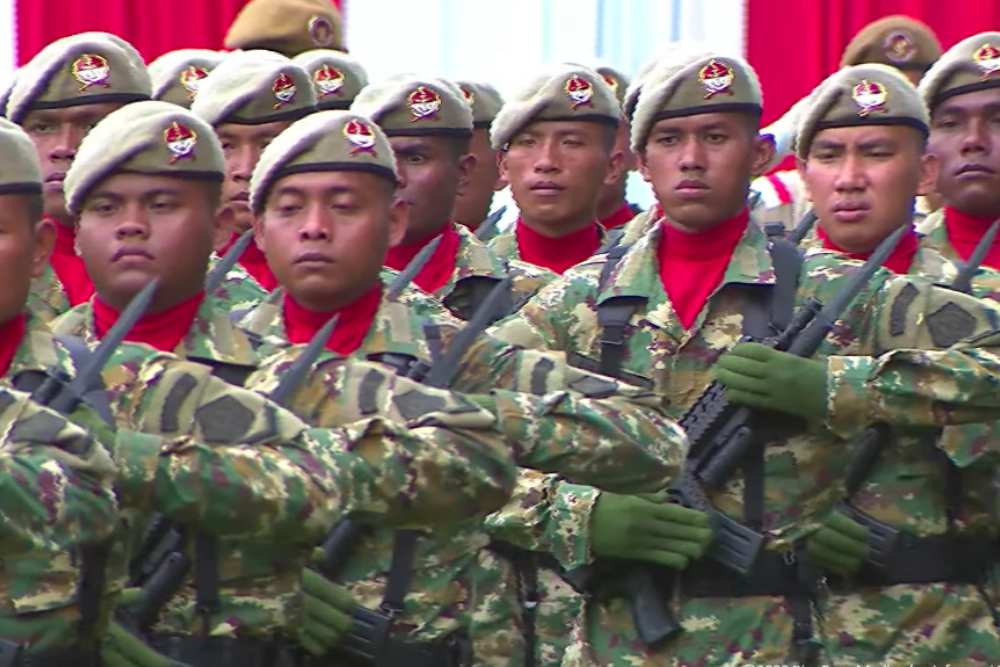  Lengkap, Arahan Jokowi kepada Seluruh Prajurit di HUT ke-77 TNI