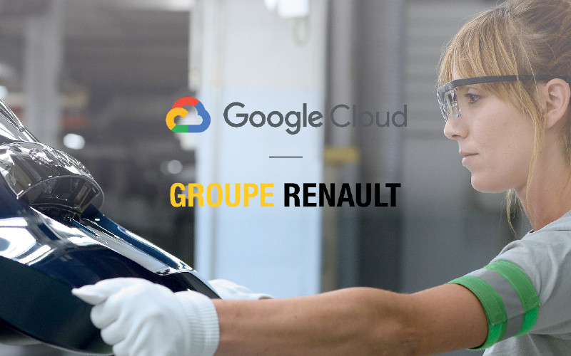 Kemitraan baru dengan Google Cloud ini antara lain untuk mengoptimalkan platform manajemen data industri Groupe Renault yang sepenuhnya dimiliki dan dioperasikan secara independen. /Renault