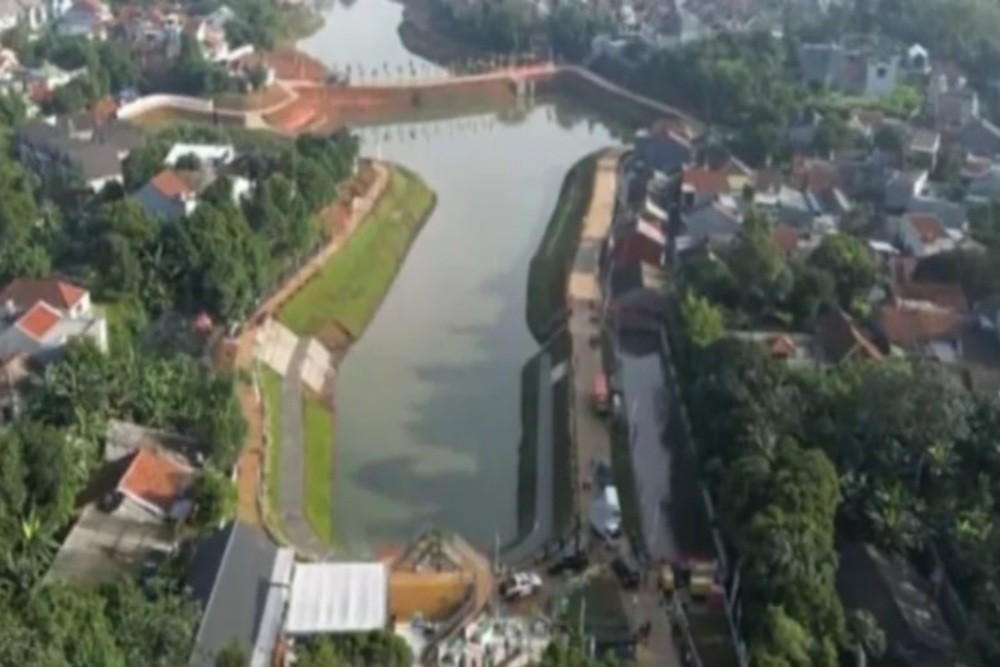  Anies Sebut Jakarta Punya Parkir Limpahan Sungai Berbasis Alam