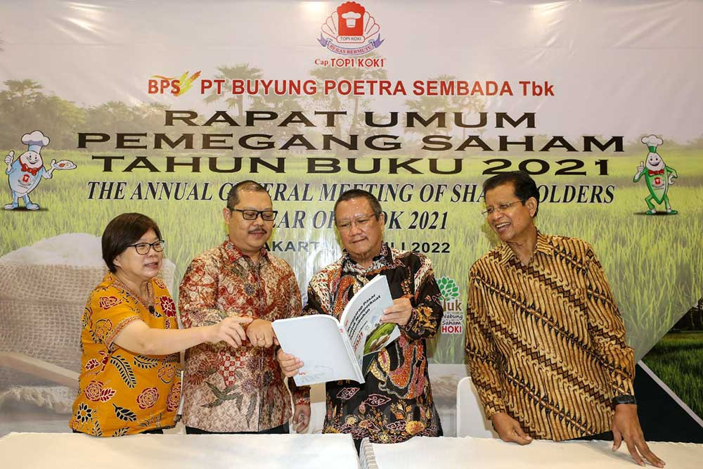  Produsen Beras Buyung Poetra Sembada (HOKI) Target Tambah 80 Toko Ritel