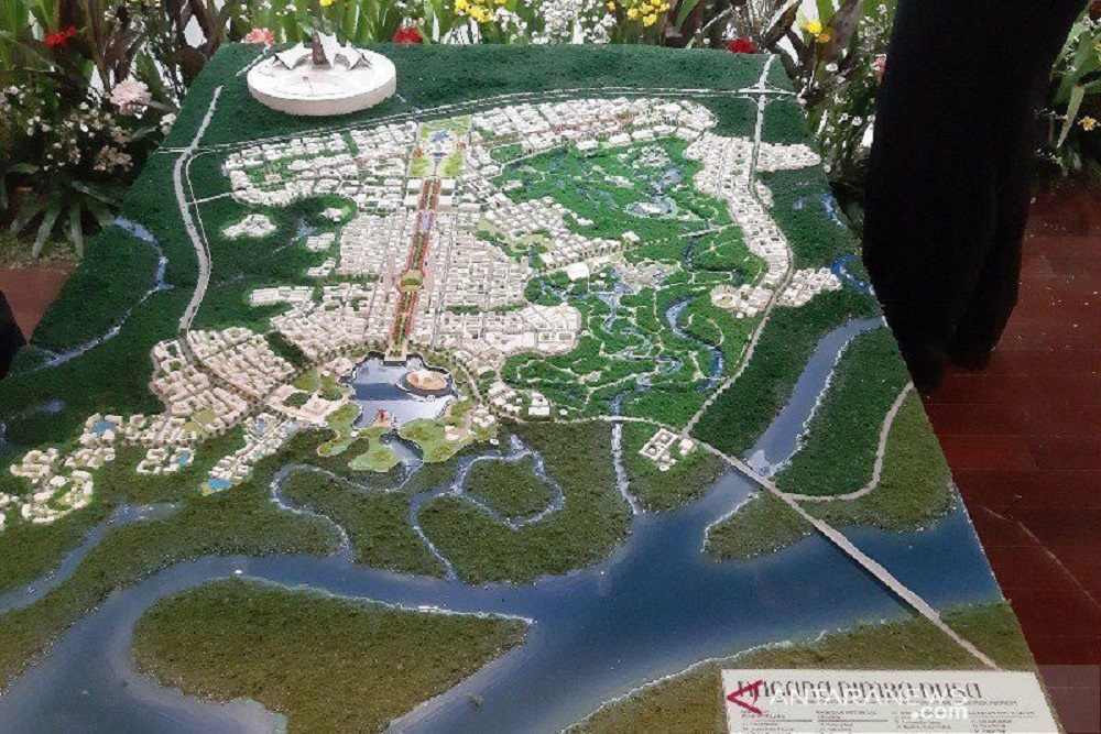 Rencana pengembangan kawasan Ibu Kota Negara (IKN) di Penajam Paser, Kalimantan Timur - Antara