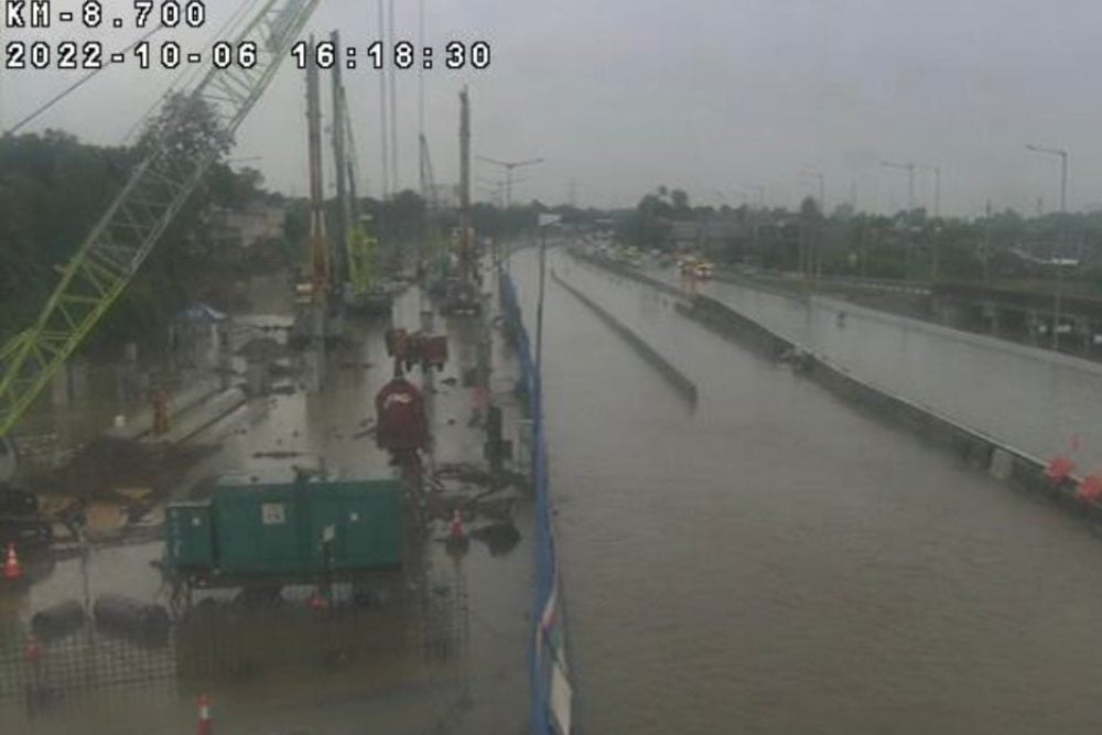  Jalan Tol BSD Kembali Banjir, PUPR Minta Pengelola Koordinasi dengan Petugas Pintu Air