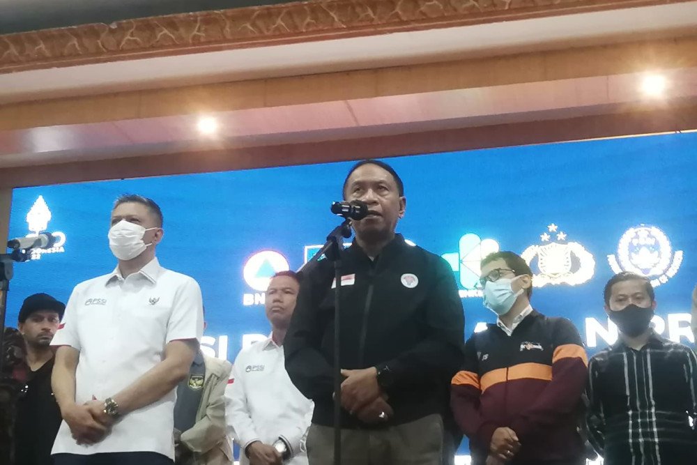  Rakor Evaluasi, Menpora Fokus Perbaiki Kompetisi Sepak Bola