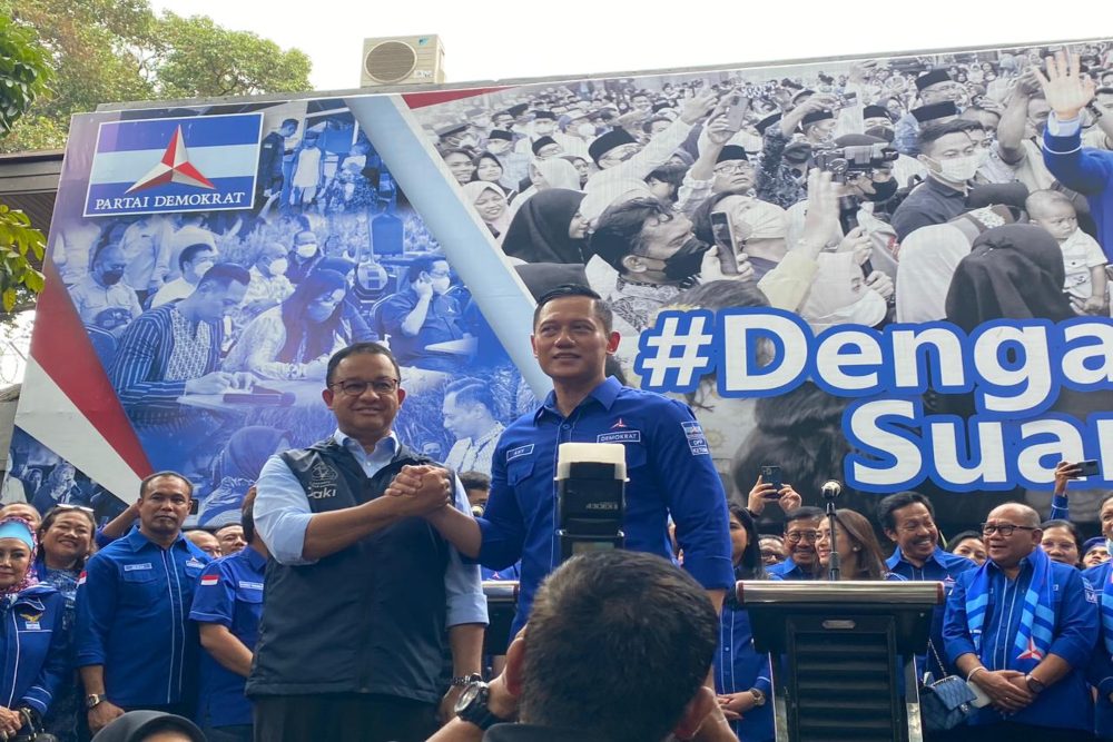  Inikah Sinyal Anies dan AHY Capres-Cawapres 2024?