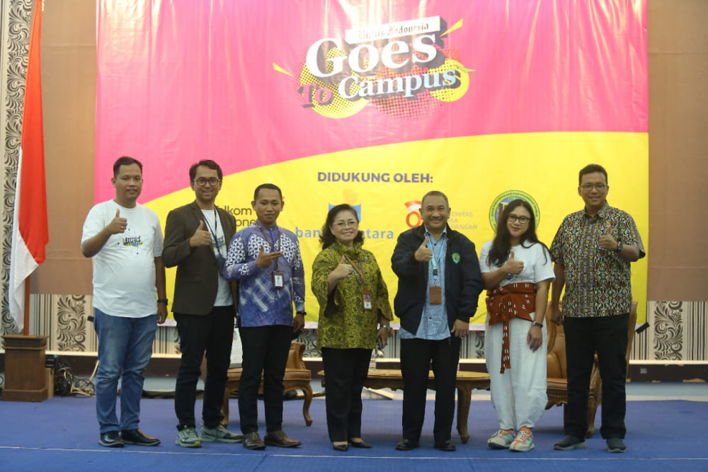 Foto: Dok. Bisnis Indonesia Goes to Campus (BGTC) 2022